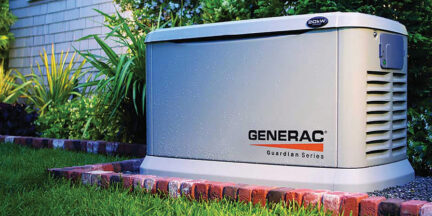 A Standby Propane Generator Ready to Work Reliably